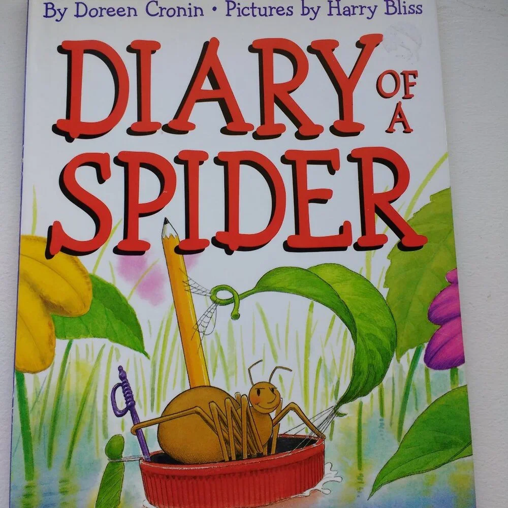 Diary of a Spider Doreen Cronin 2005 New Hardcover